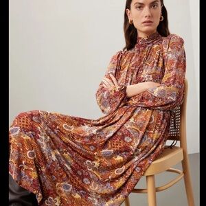 Marie Oliver Audrina Dress in jasper paisley